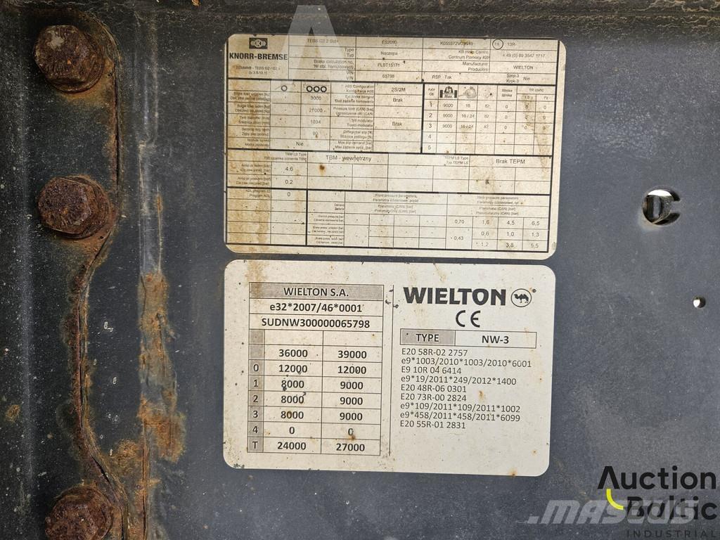 Wielton NW-3 Gardintrailer