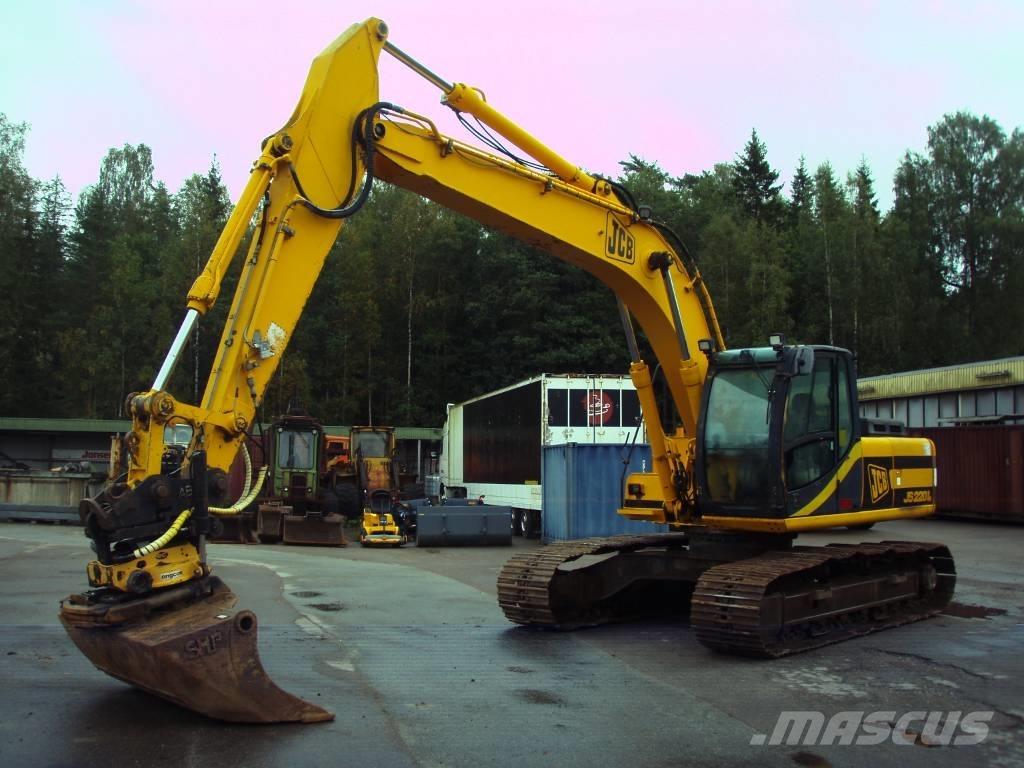 JCB JS 220 L Beltegraver