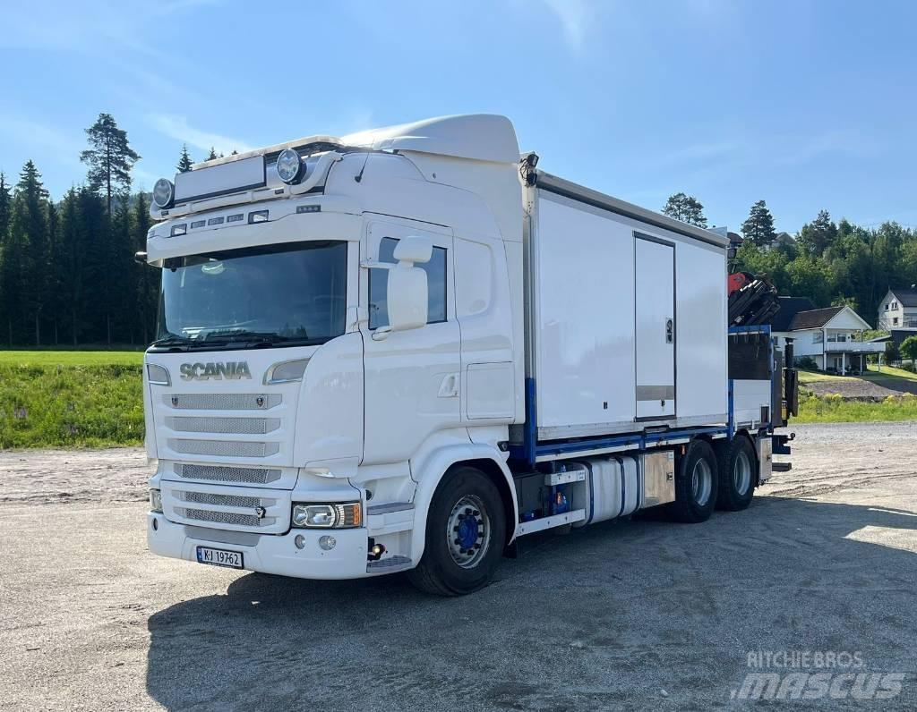 Scania R 520 Kranbil