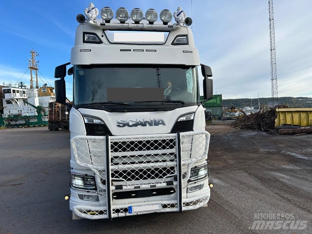 Scania R 650 Tømmerbiler