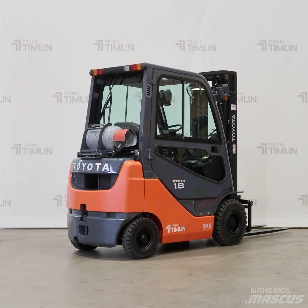 Toyota 02-8FGF18 Propan trucker