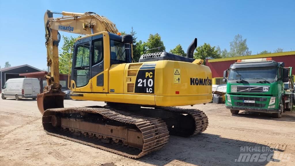 Komatsu PC 210 LC-8 Beltegraver