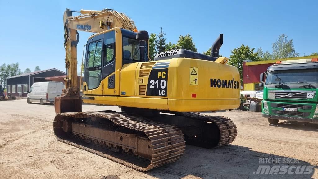 Komatsu PC 210 LC-8 Beltegraver