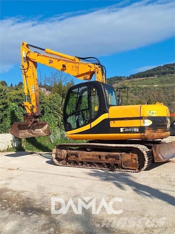 JCB JS130 Beltegraver