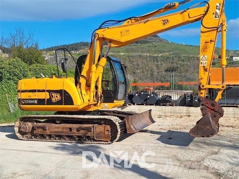 JCB JS130 Beltegraver