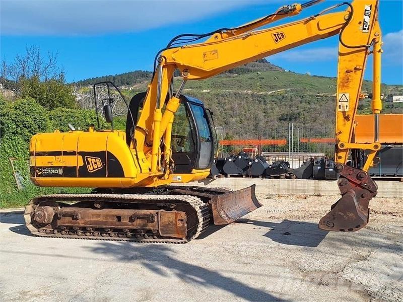 JCB JS130 Beltegraver