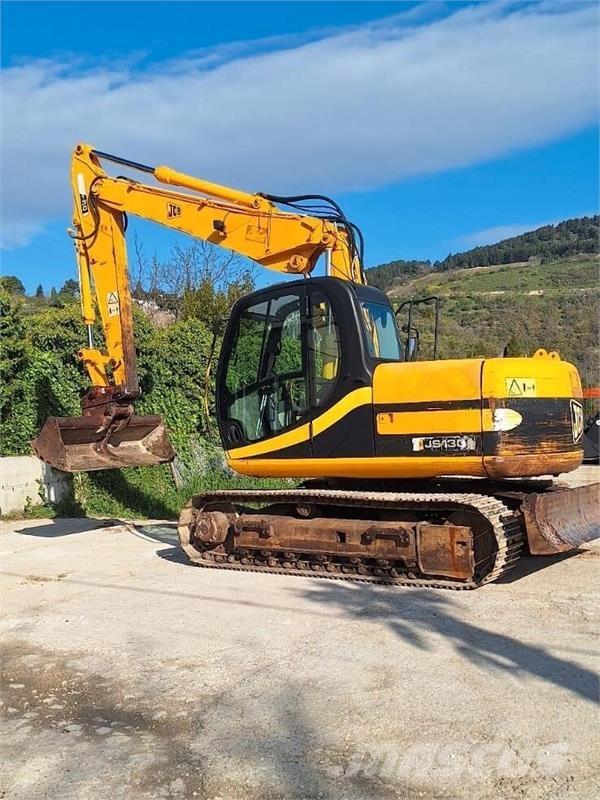 JCB JS130 Beltegraver