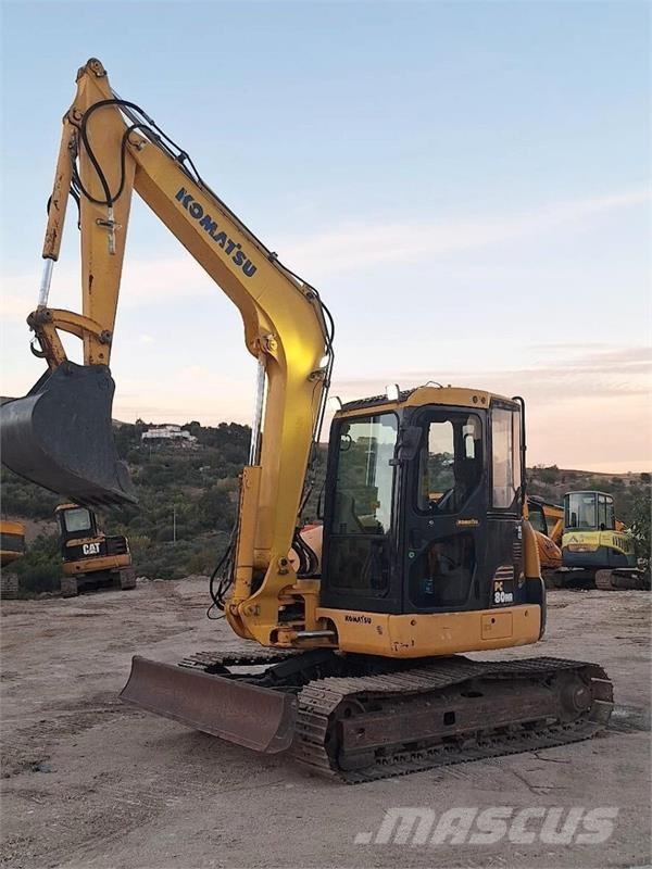 Komatsu PC80 Minigravere <7t