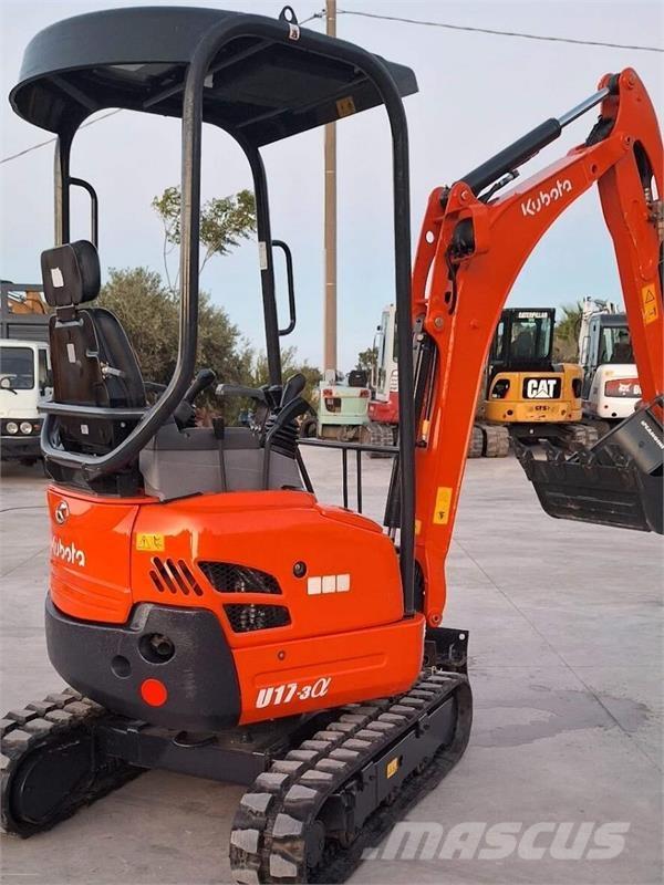 Kubota U17-3a Minigravere <7t