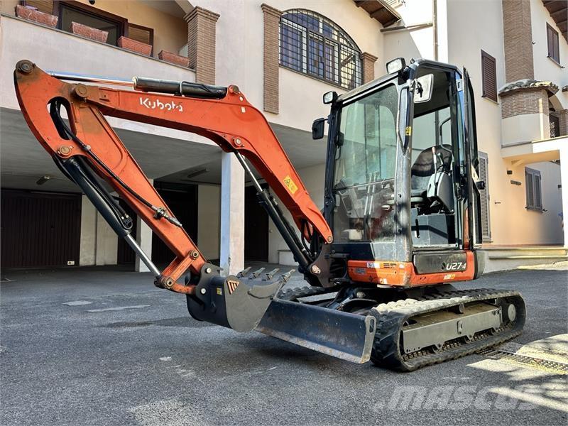 Kubota U27-4 Minigravere <7t