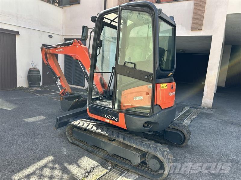 Kubota U27-4 Minigravere <7t