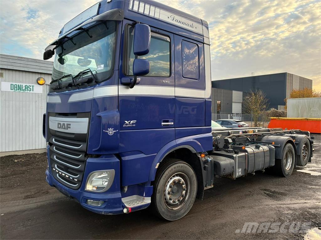 DAF XF 510 FAN Kabelløft lastebiler