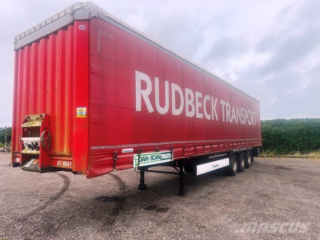 Krone 3 aksl. Gardintrailer