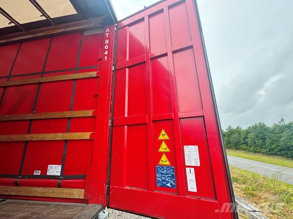 Krone 3 aksl. Gardintrailer