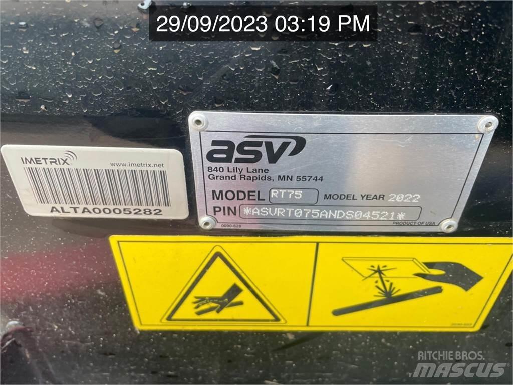 ASV POSI-TRACK RT75 Kompaktlastere