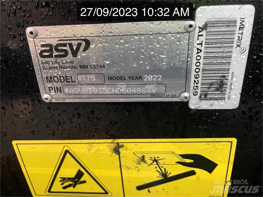 ASV POSI-TRACK RT75 Kompaktlastere