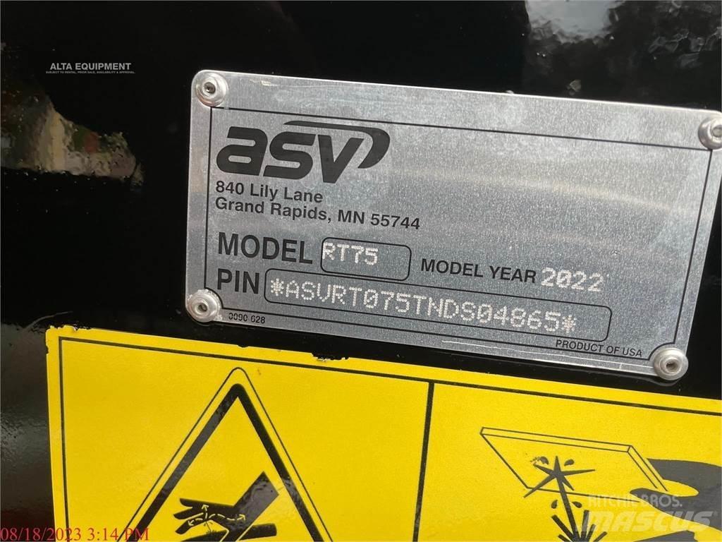 ASV POSI-TRACK RT75 Kompaktlastere