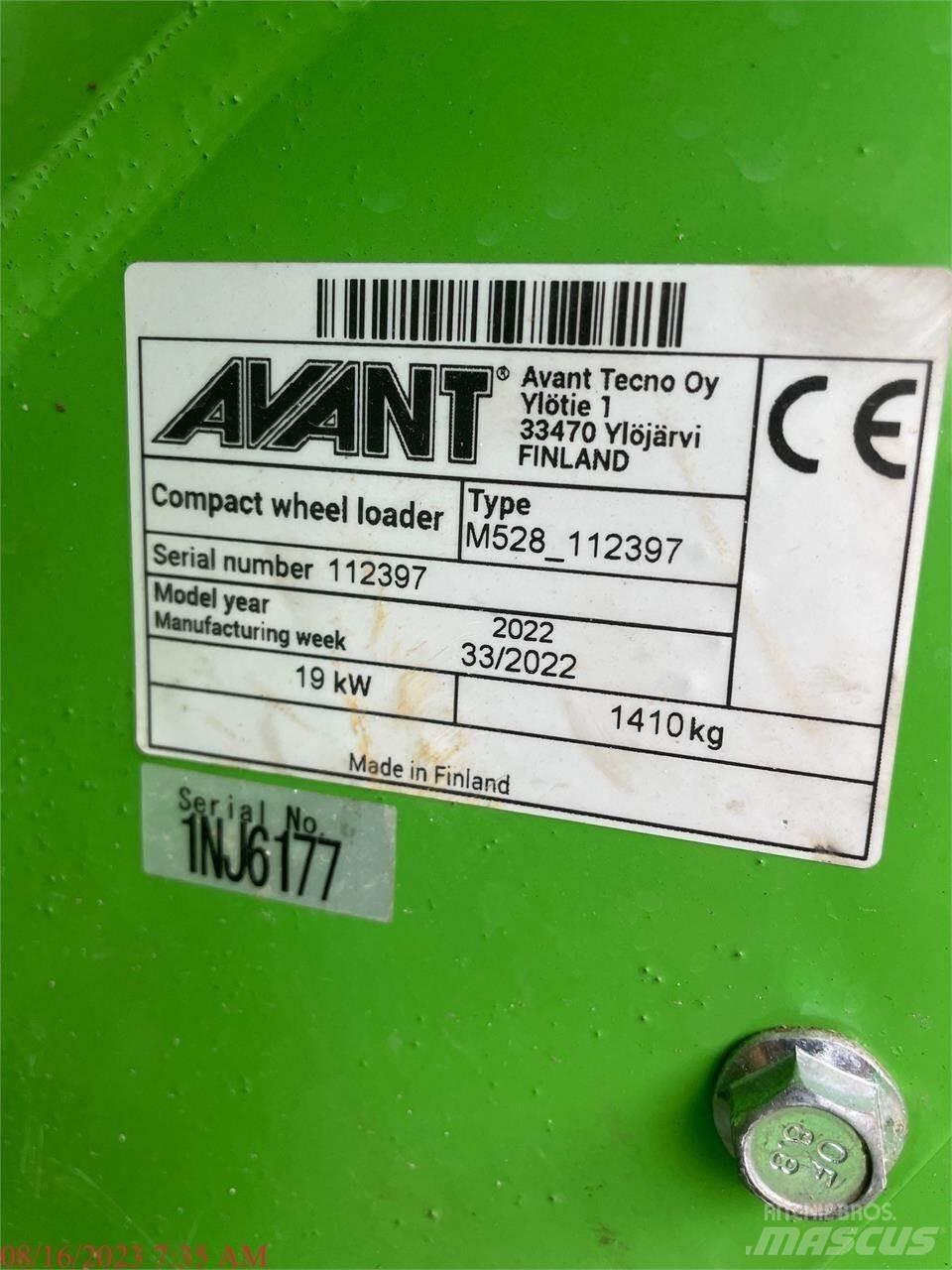 Avant 528 Hjullastere