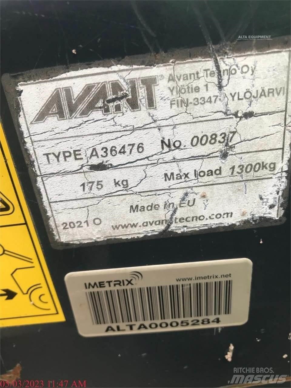 Avant 755I Hjullastere