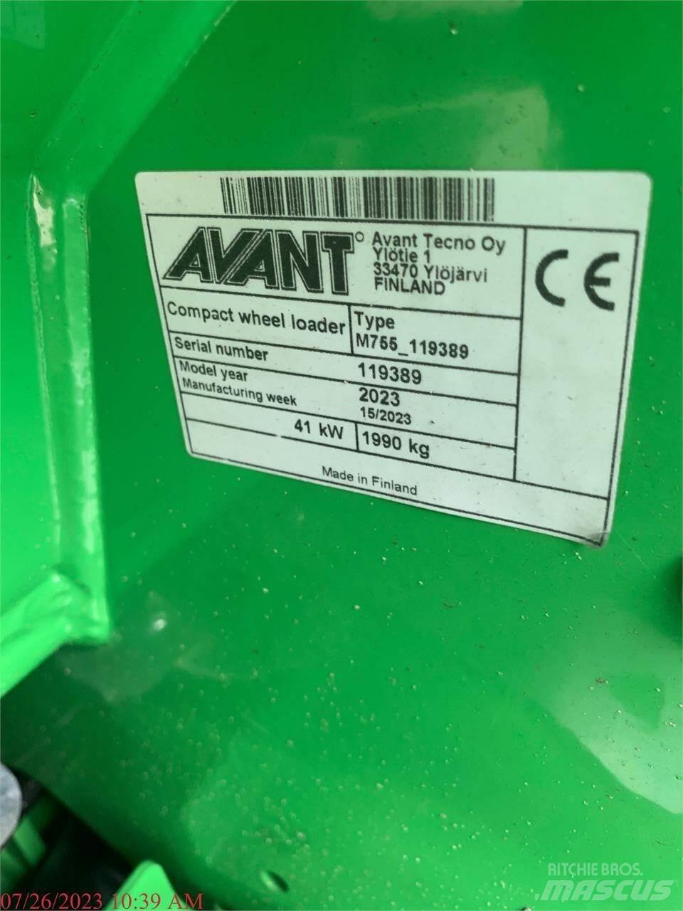 Avant 755I Hjullastere