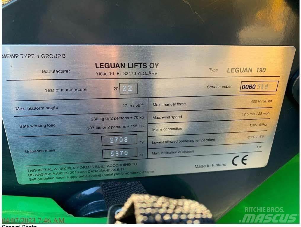 Avant LEGUAN 190 Leddede bomlifter
