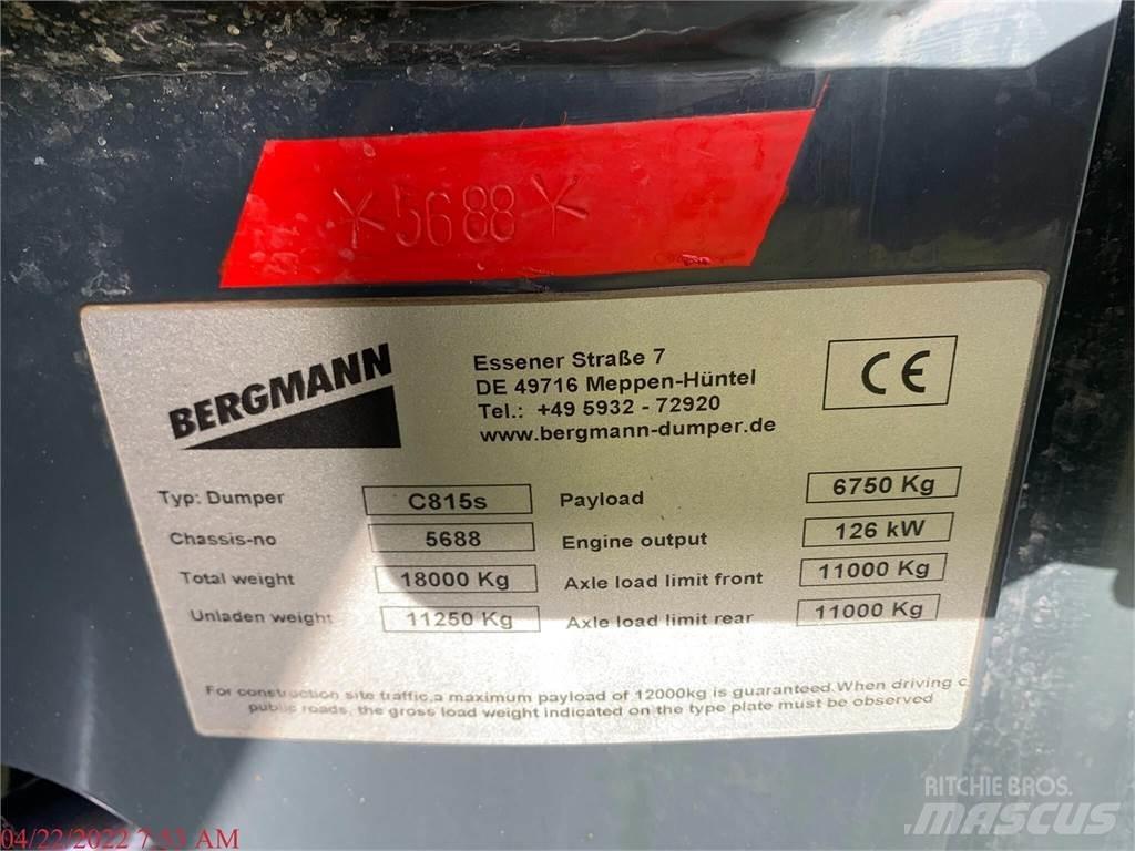 Bergmann C815S Vanningsvogn for støvdemping