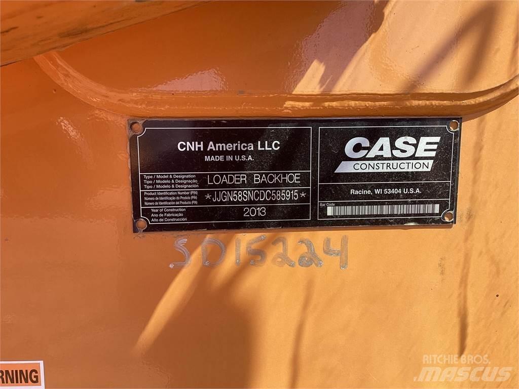CASE 580 Traktorgravere