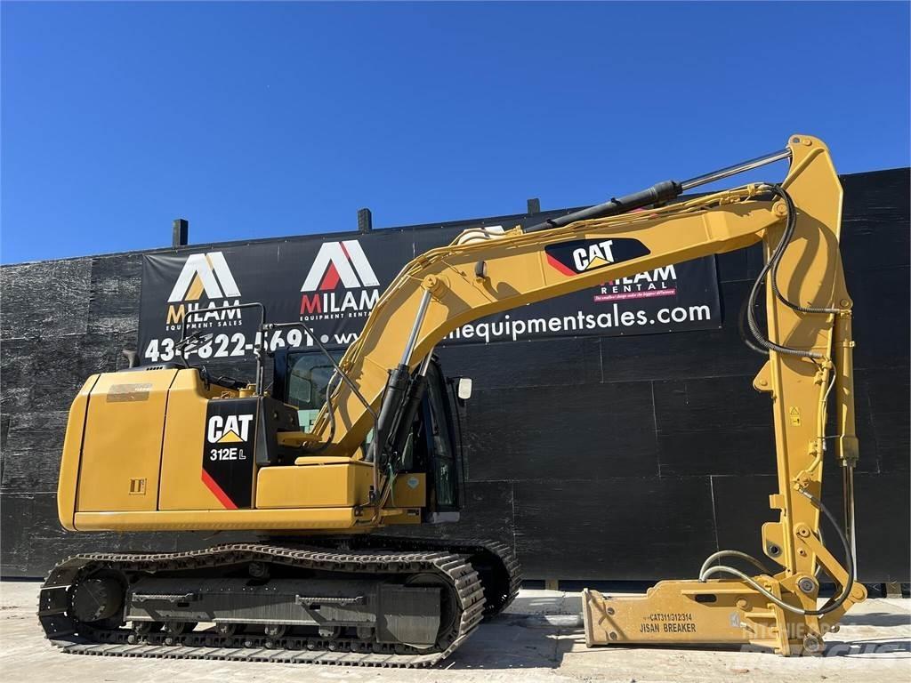 CAT 312E Gravemaskiner for avfallshåndtering
