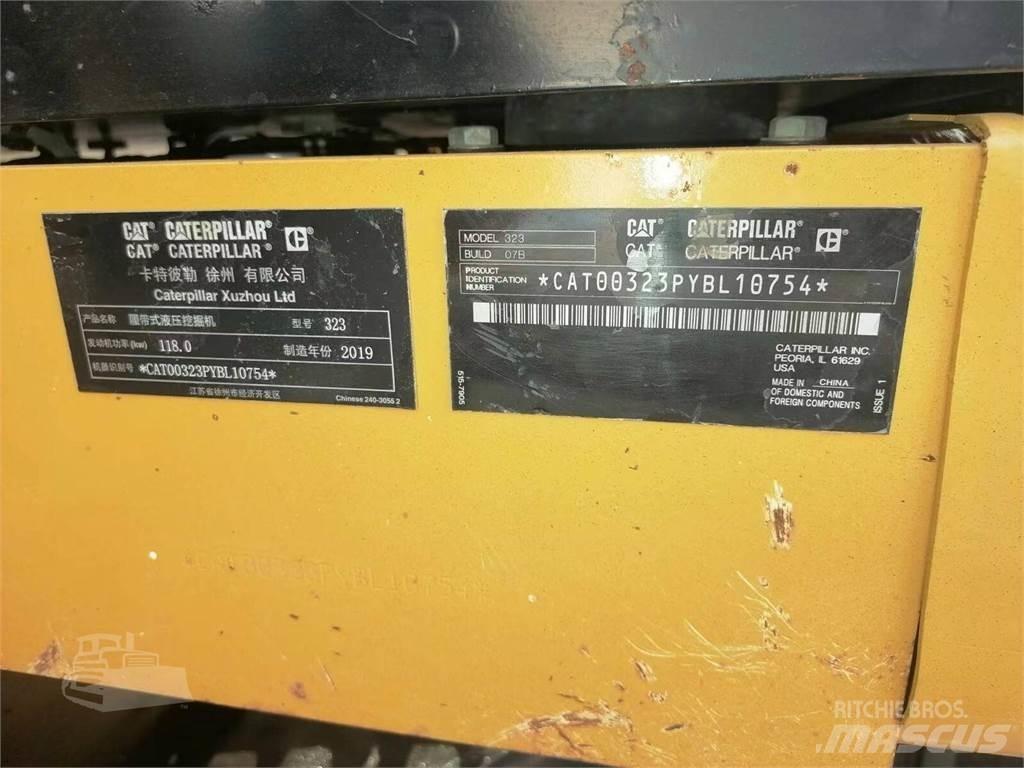 CAT 323 Beltegraver