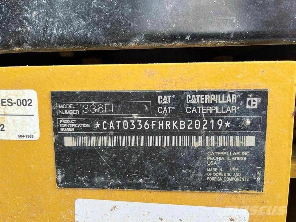 CAT 336FL Beltegraver