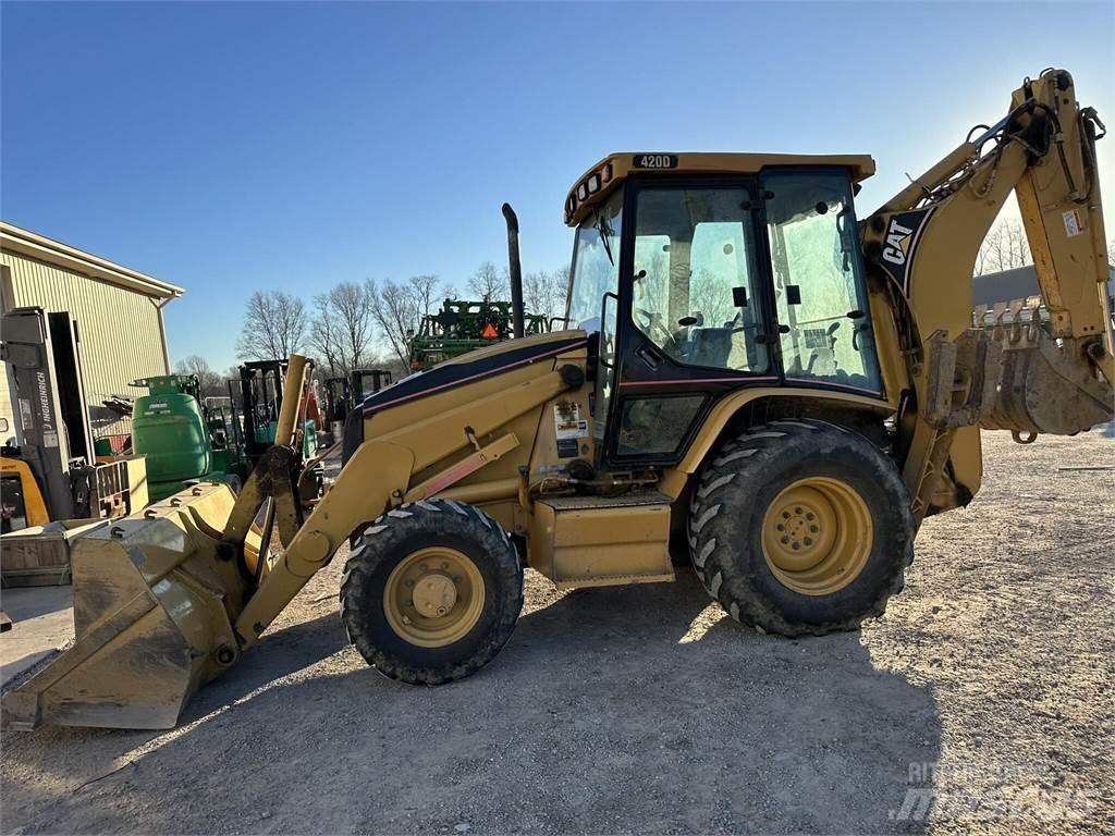 CAT 420D Traktorgravere