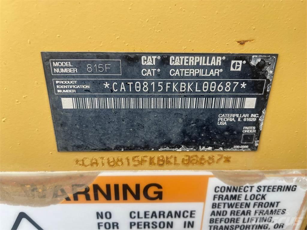 CAT 815F Avfallspresser