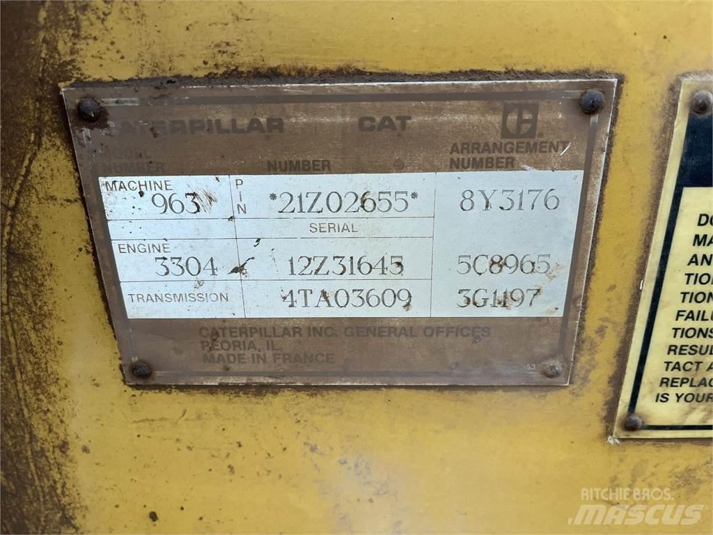 CAT 963 Beltelastere