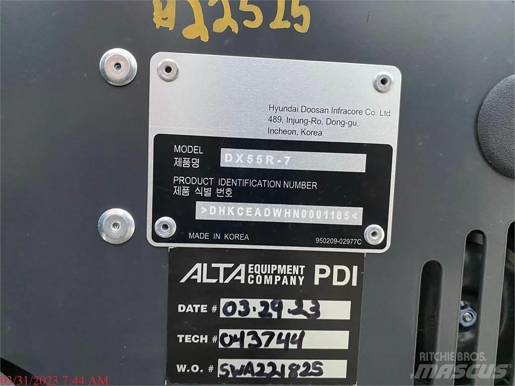 Develon DX55R-7 Minigravere <7t