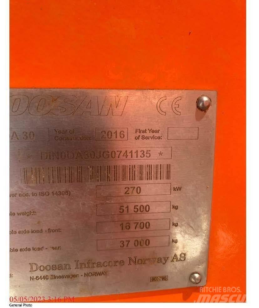 Doosan DA30 Rammestyrte Dumpere