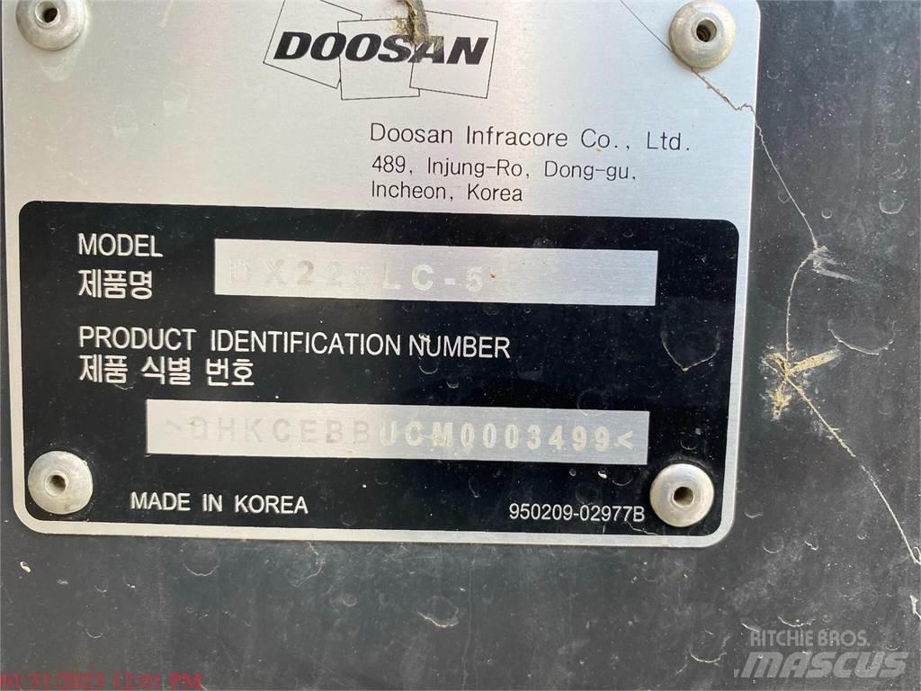 Doosan DX225 LC-5 Beltegraver