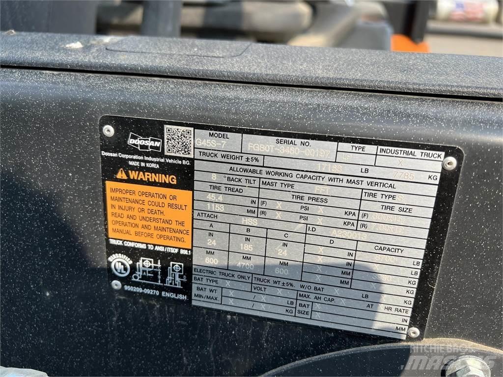 Doosan G45S-7 Gaffeltrucker - Annet