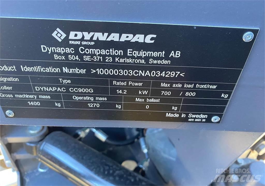 Dynapac CC900G Tandem Valser