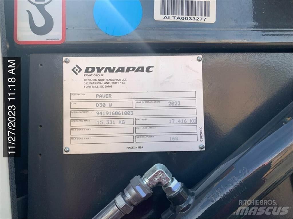 Dynapac D30W Asfaltutleggere