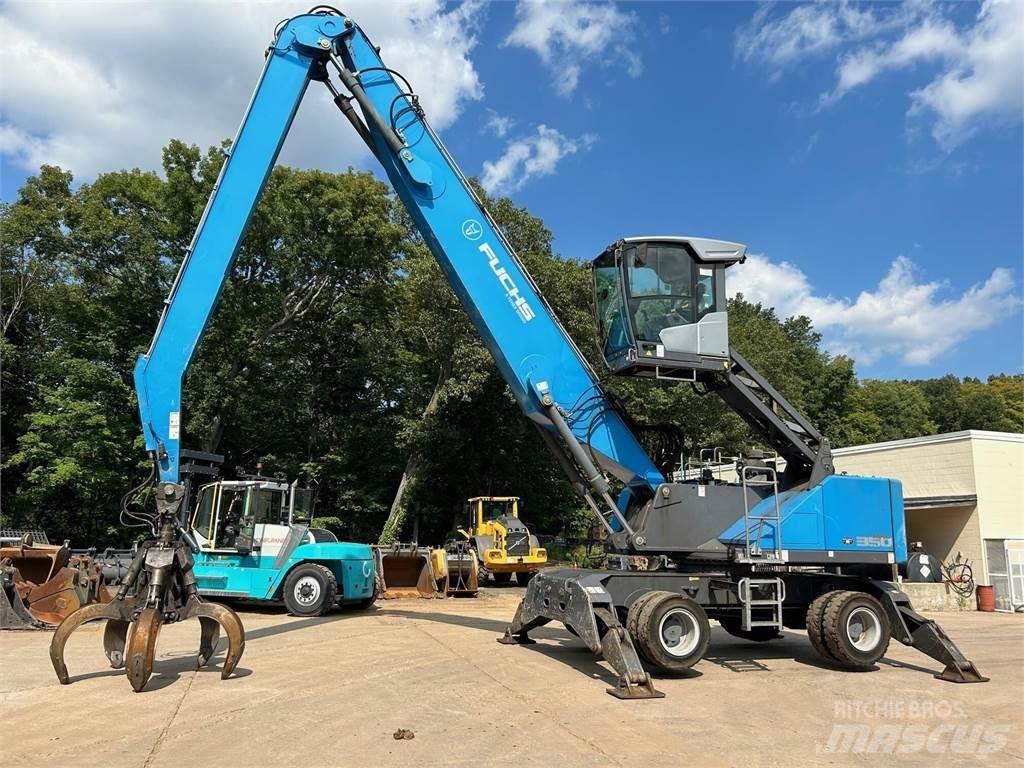 Fuchs MHL350 Gravemaskiner for avfallshåndtering