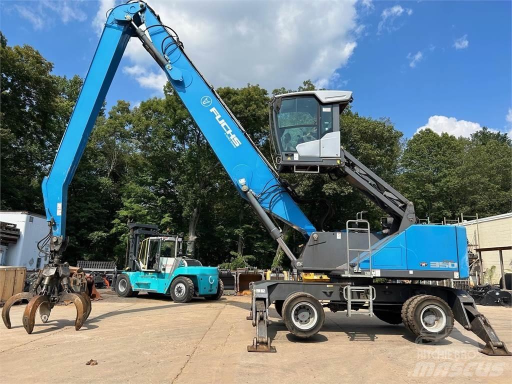 Fuchs MHL350 Gravemaskiner for avfallshåndtering