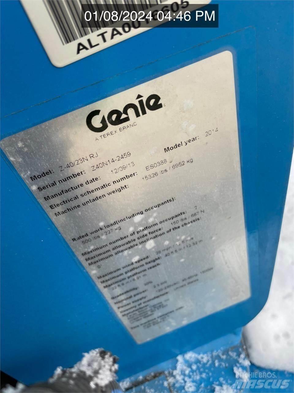 Genie Z40/23N RJ Leddede bomlifter