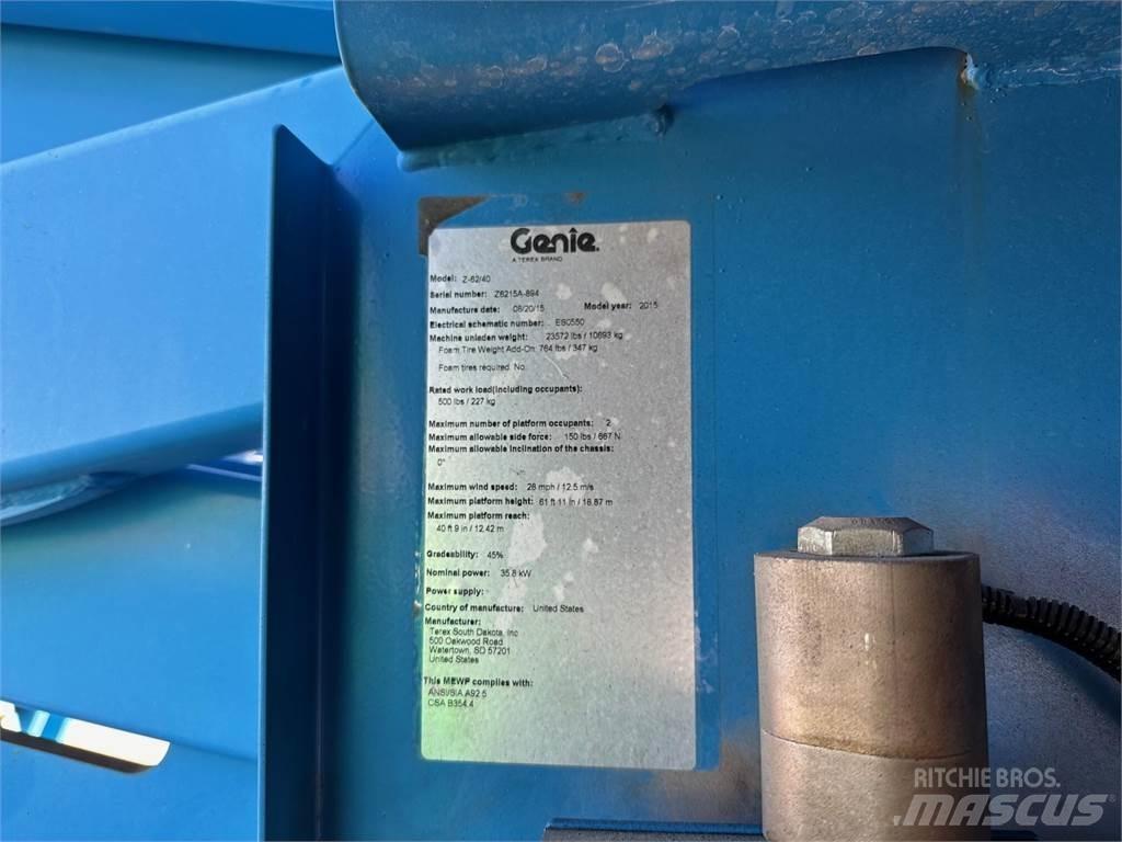 Genie Z62/40 Leddede bomlifter