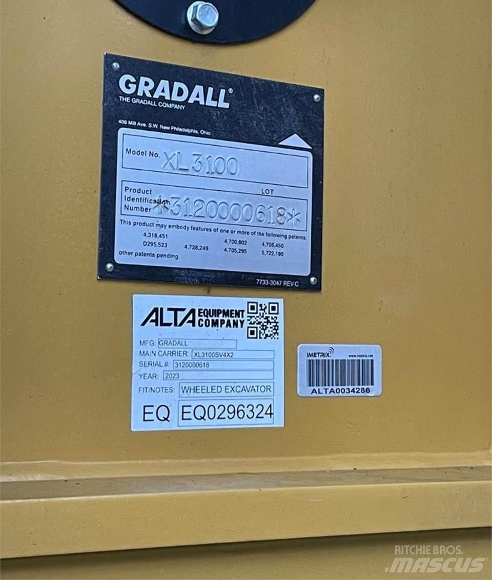 Gradall XL3100 V Hjulgravere