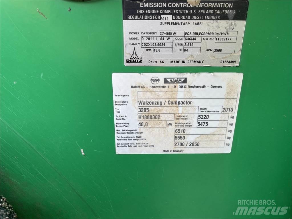 Hamm 3205 Tandem Valser
