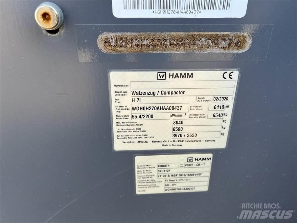Hamm H7I Tandem Valser