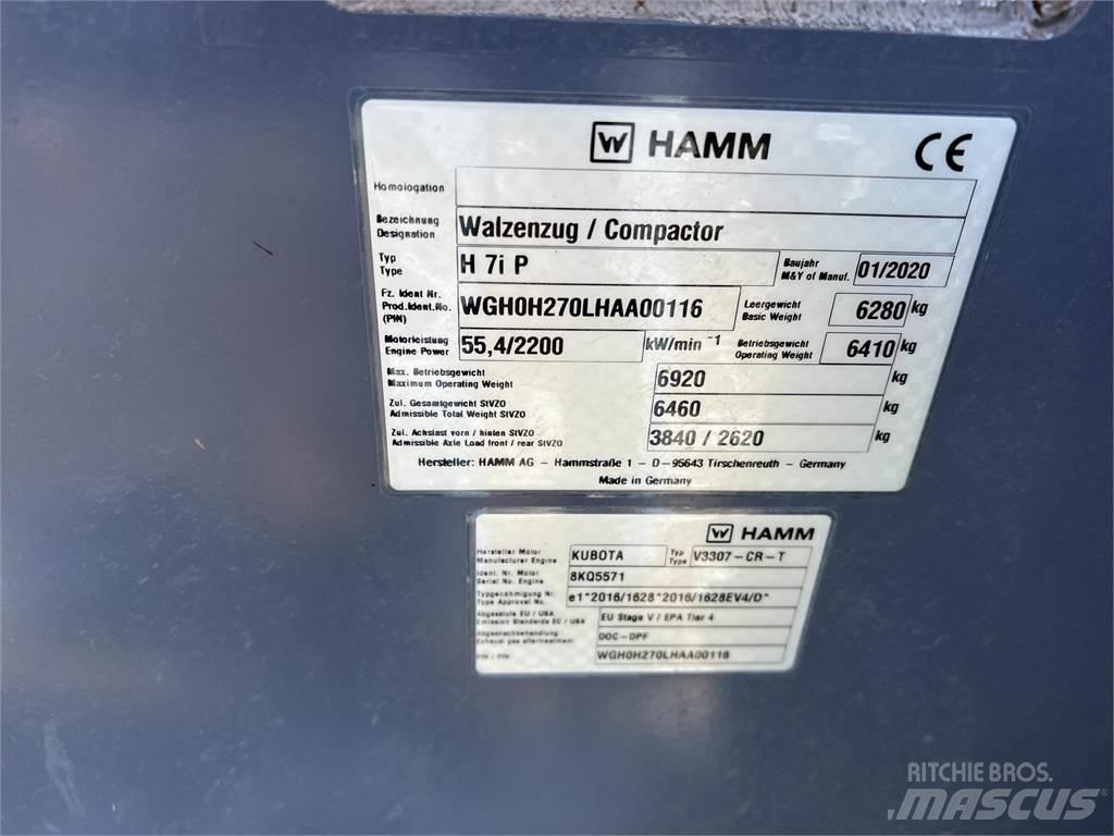 Hamm H7IP Avfallspresser