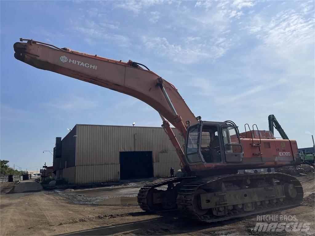 Hitachi EX700 Beltegraver