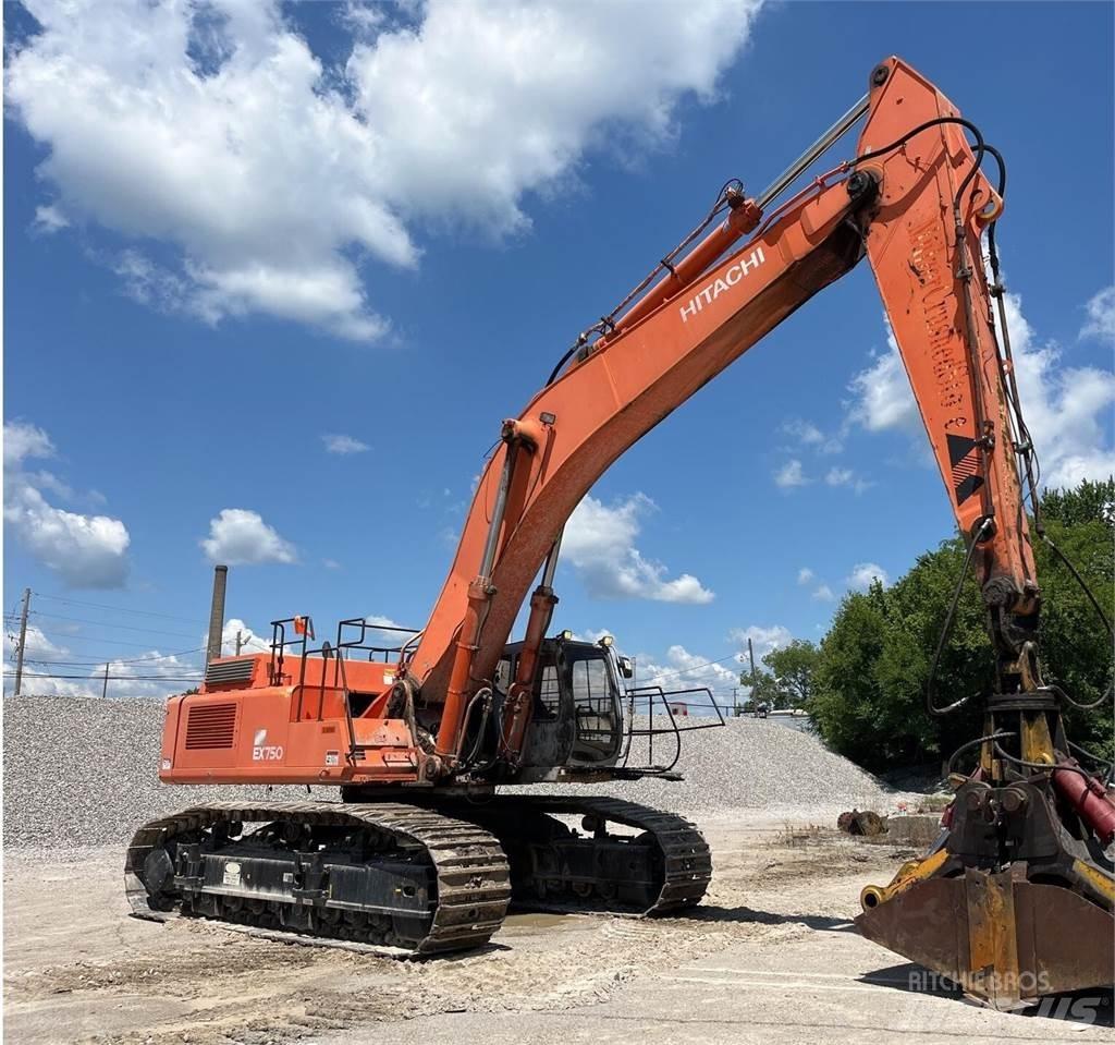 Hitachi EX750-5 Beltegraver