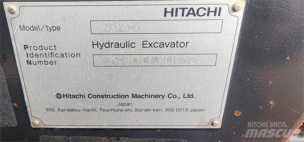 Hitachi ZX120-6 Beltegraver